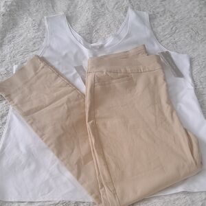 CHICO'S Brigitte Slim Leg Pants